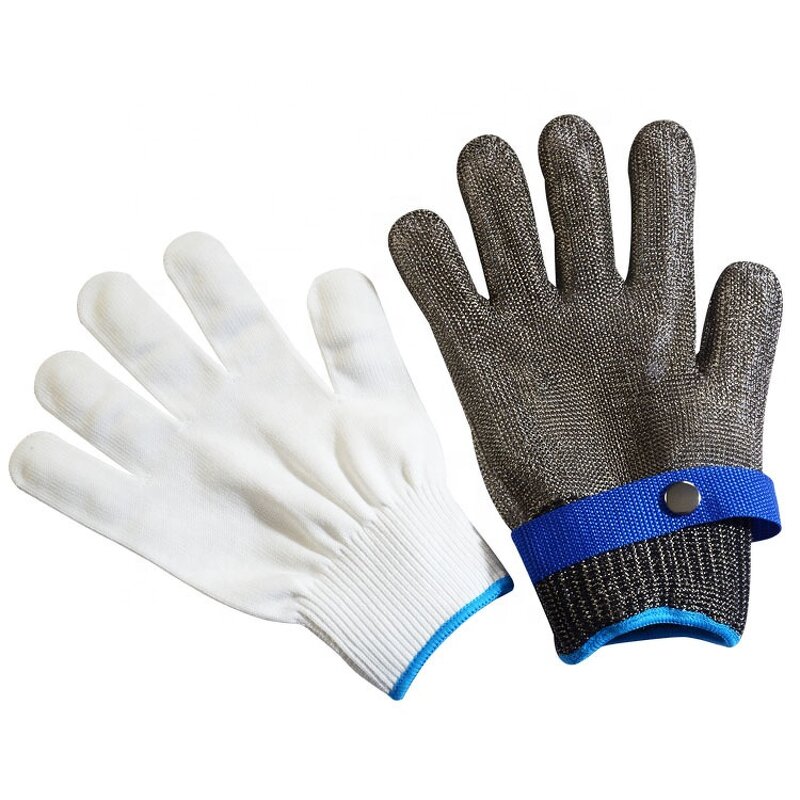 Stainless Steel Mesh Gloves Manufacturer - Level 5 Cut