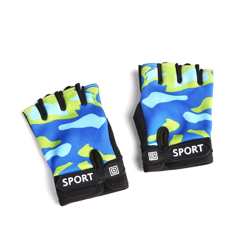 Cycling Gloves Supplier - Children's Half-Finger Silicone