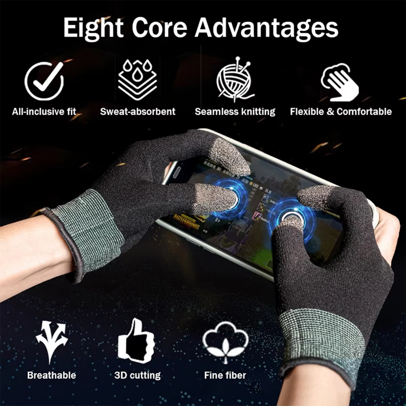 Touch Screen Gloves Supplier - Mobile Game Finger Breathable