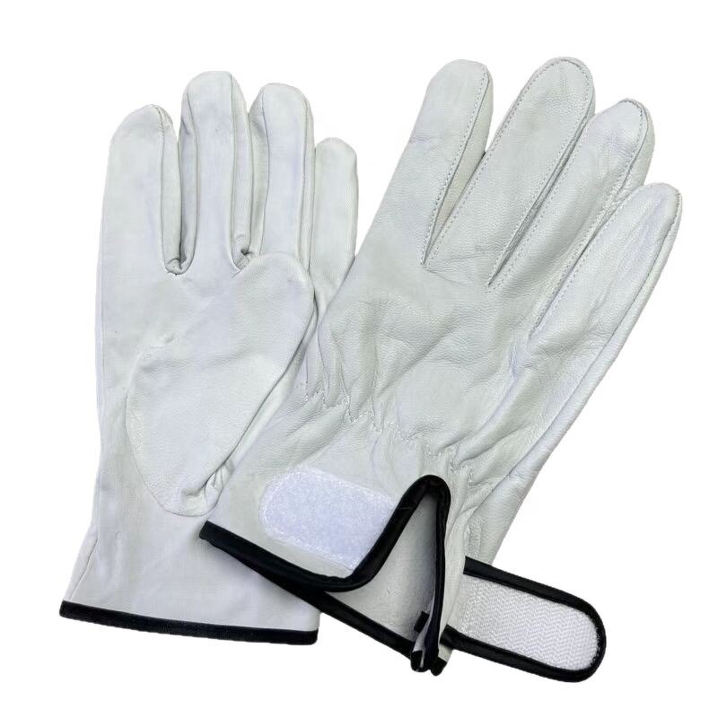 Leather Work Gloves Supplier - Genuine Goatskin for Drivers