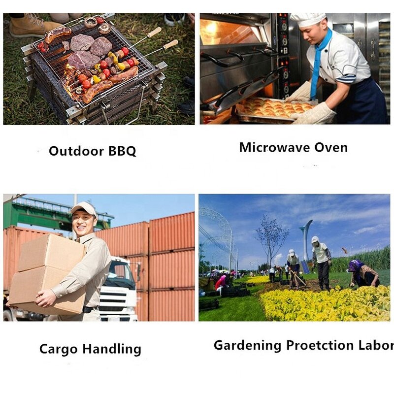 Cotton Liner Gloves Manufacturer - Luva Churrasco Full with