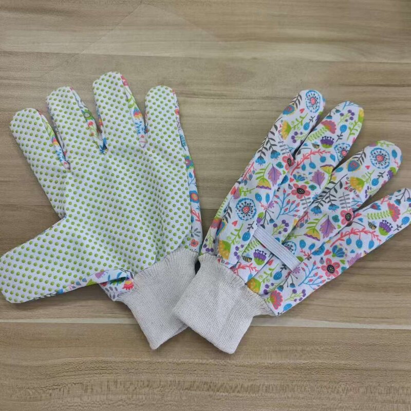 Gardening Gloves Manufacturer - Short Polyester-Cotton Anti-Prick