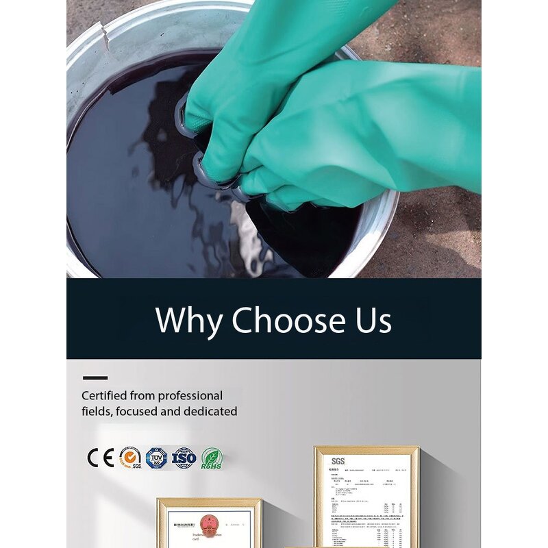 Acid Resistant Gloves Manufacturer - Nitrile Rubber Oil-Resistant