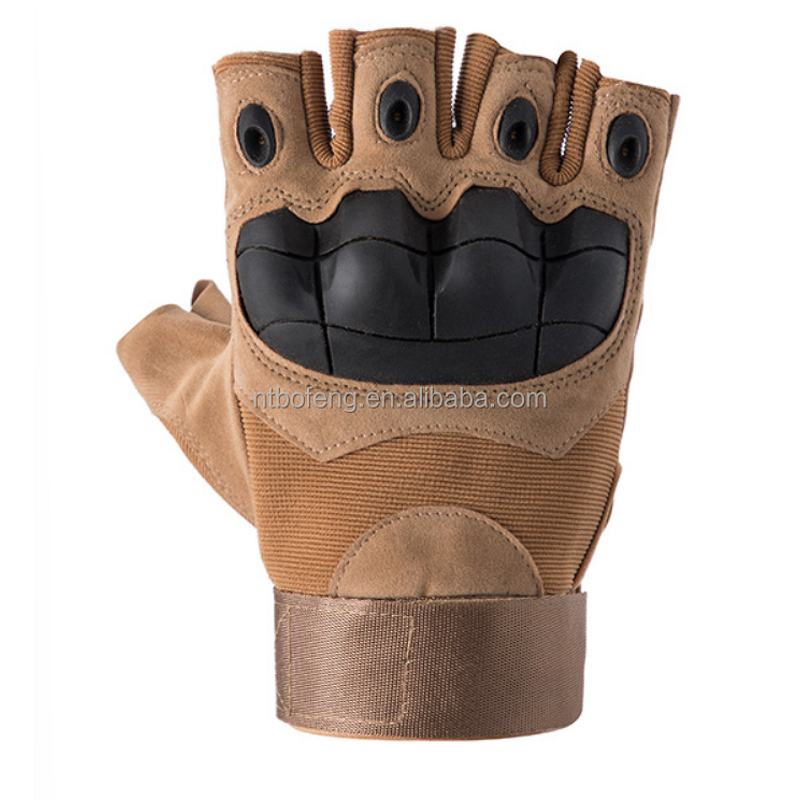 Tactical Gloves Supplier - New Half-Finger Polyester Outdoor