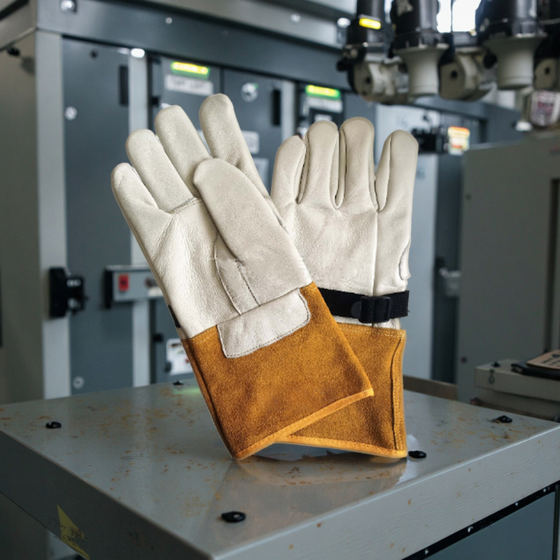 Electrical Gloves Manufacturer - 14inch Arc Flash White