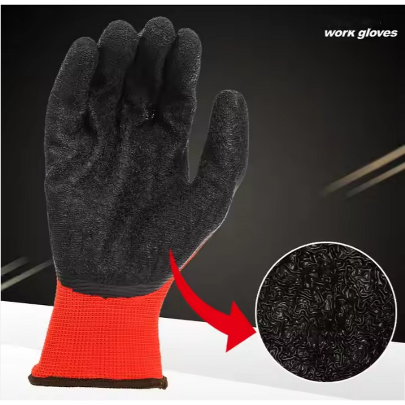 Work Safety Gloves Supplier - Hot Selling Polyester Latex