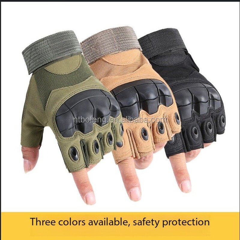 Half-Finger Safety Gloves Supplier - In Stock Custom Logo