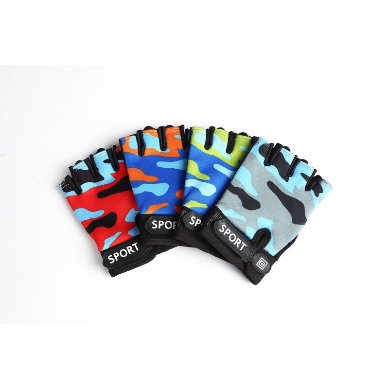 Cycling Gloves Supplier - Children's Half-Finger Silicone
