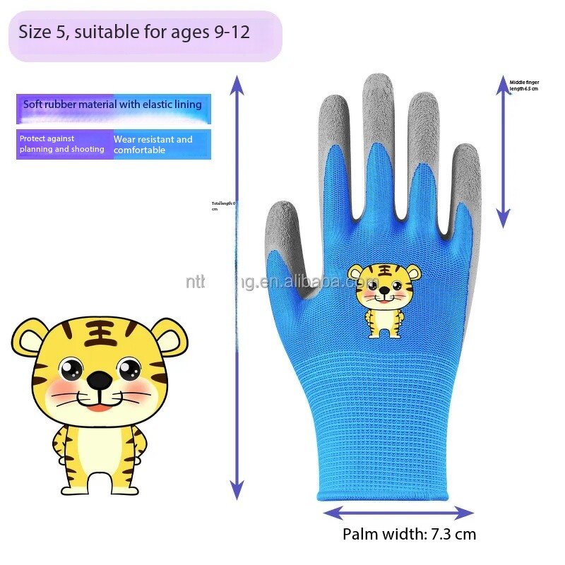Foam Latex Work Gloves Supplier - Children Garden Gloves