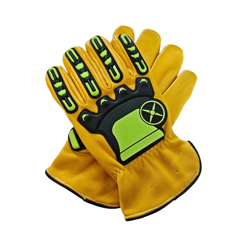 Cowhide Leather Gloves Manufacturer - Indestructible for Drilling