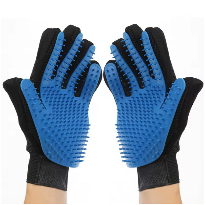 Pet Grooming Glove Supplier - Stock Deshedding Massage Mitt