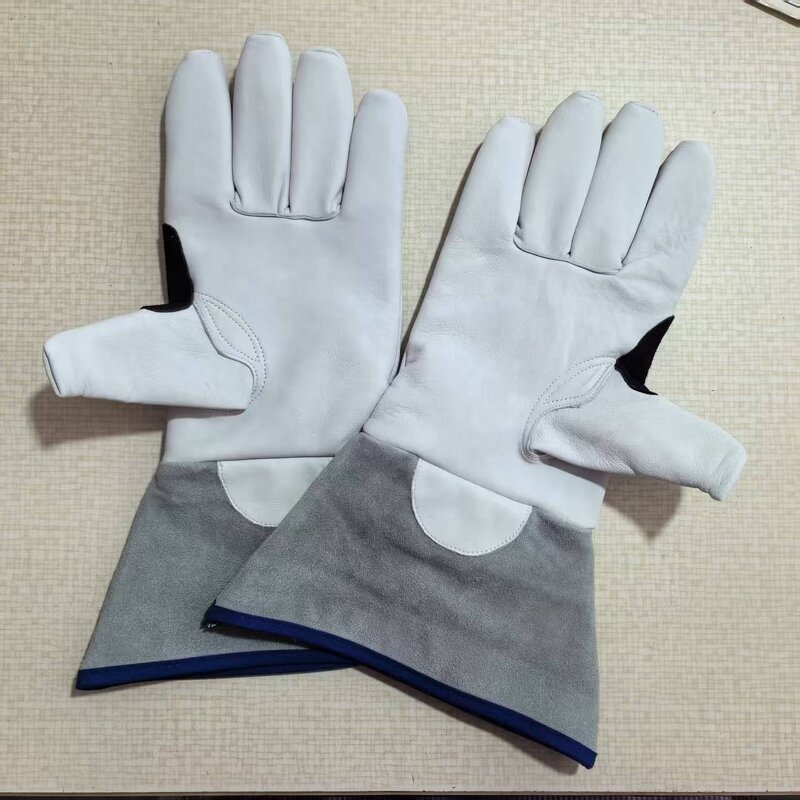 Leather Safety Work Gloves Manufacturer - Breathable Impact