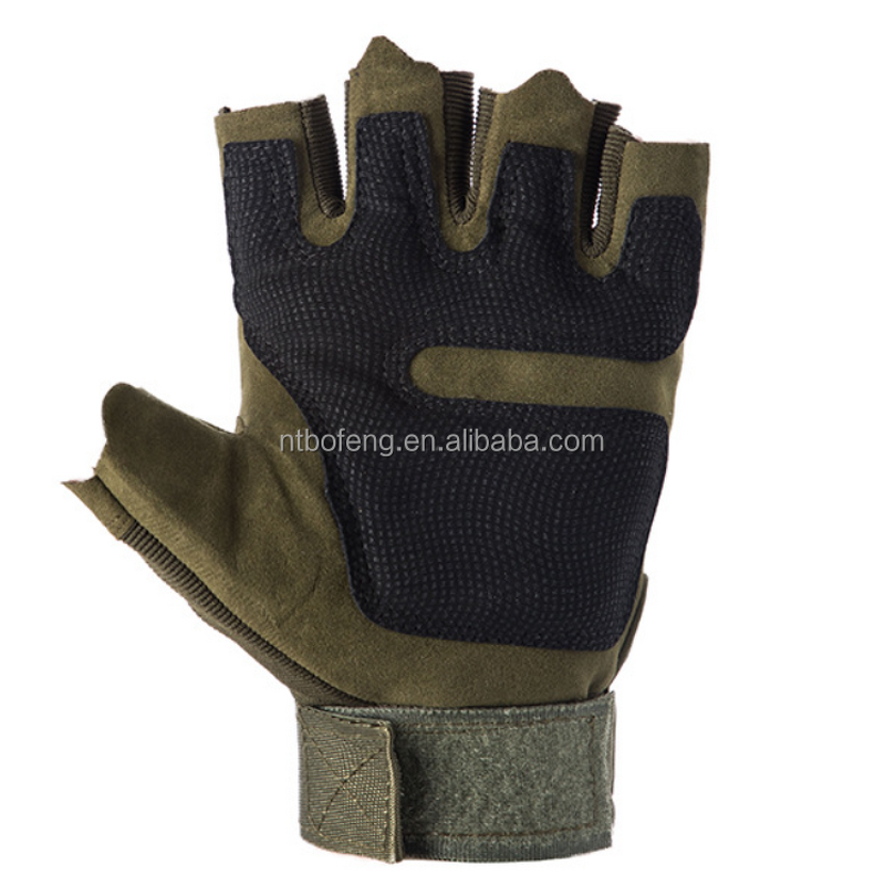 Tactical Gloves Supplier - New Half-Finger Polyester Outdoor