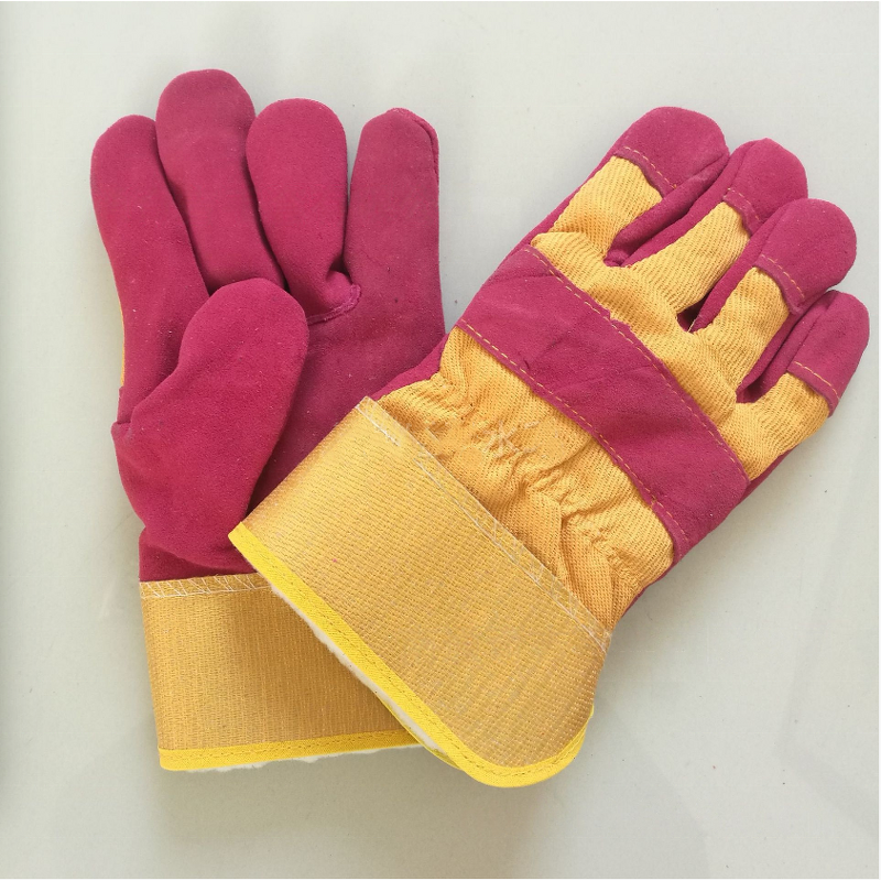 Winter Leather Work Gloves Manufacturer - Cow Suede Anti-Slip