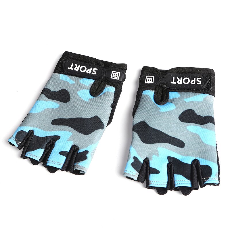 Cycling Gloves Supplier - Children's Half-Finger Silicone