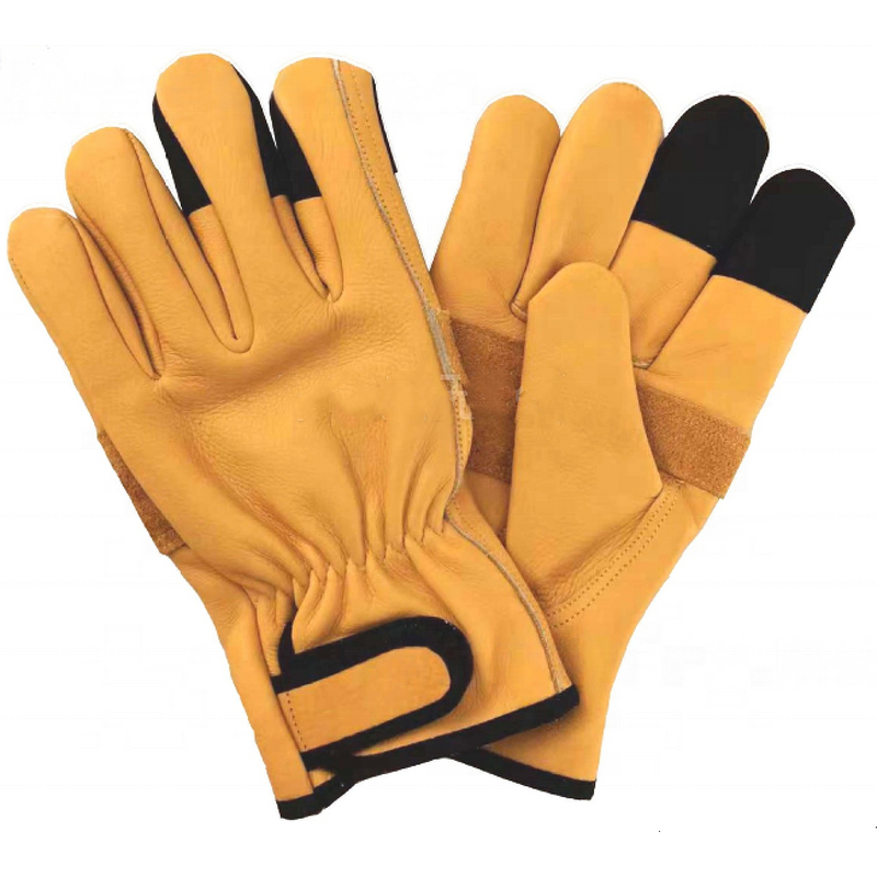 Premium Driver Gloves Manufacturer - Double Layer Cowhide