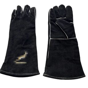 Cowhide Kitchen Gloves Supplier - Oven Barbecue Work Safety