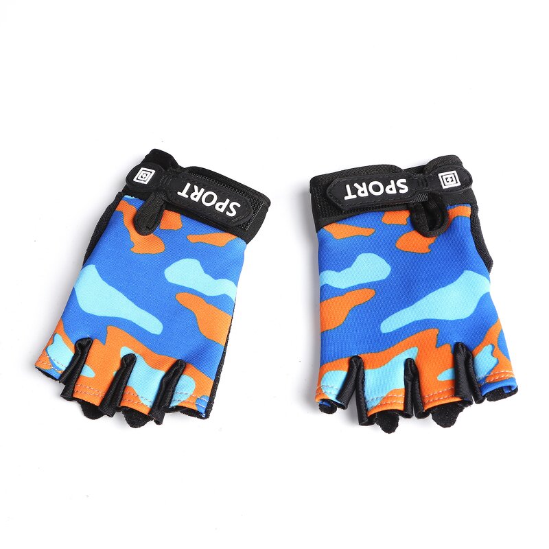 Cycling Gloves Supplier - Children's Half-Finger Silicone