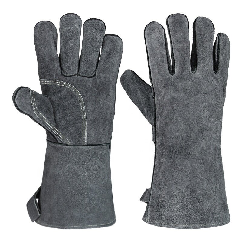 Premium Safety Gloves Supplier - XL Cow Leather Heat-Resistant