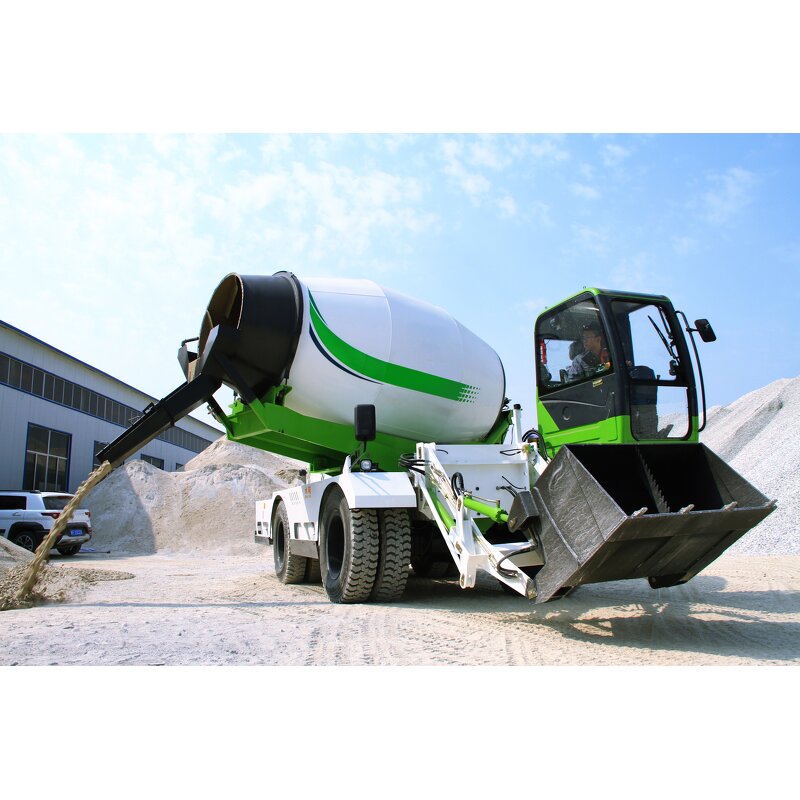 Self-Loading Concrete Mixer Truck Factory - 1m³-5m³ Heavy Duty Automatic 4WD
