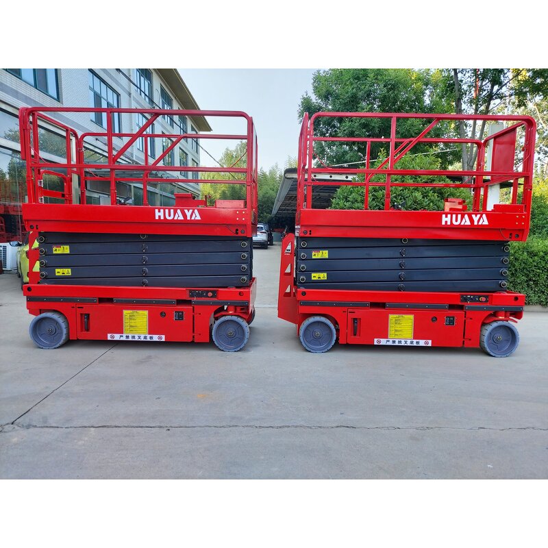 Scissor Lift Factory - 6m-18m High Security Dual Motors Full Rise Efficient