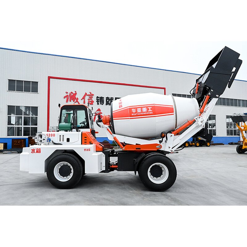 Concrete Mixer Truck Supplier - 1.2M³ 1.5M³ Flat Truck Euro5 Engine CE