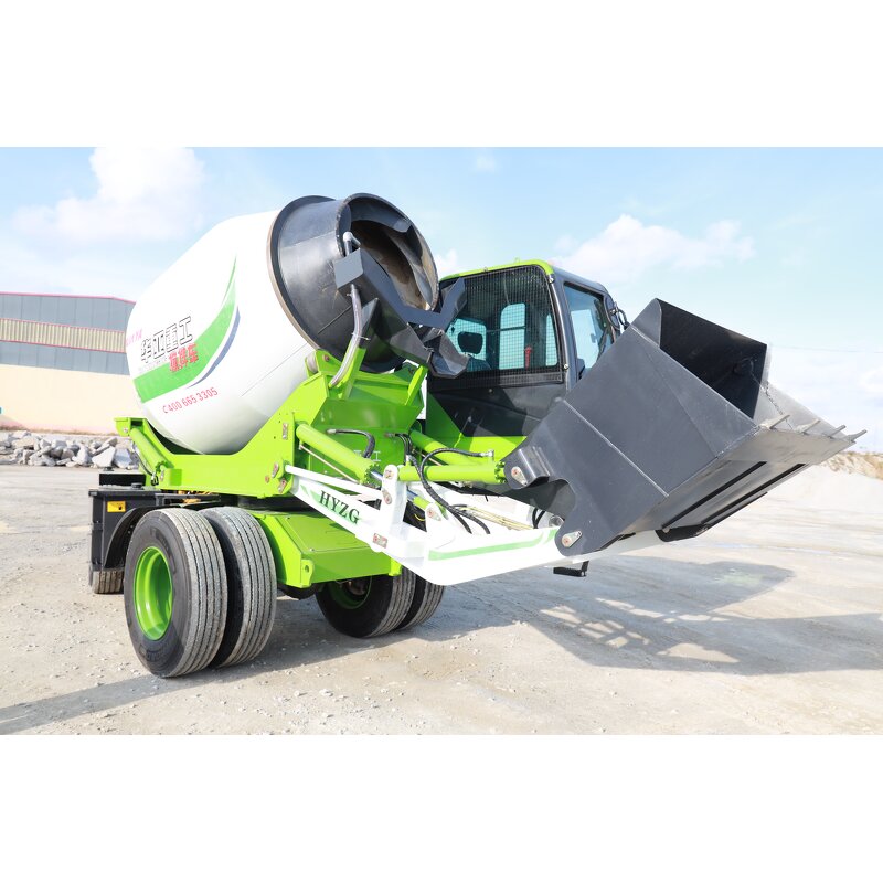 Self-Loading Concrete Mixer Truck Factory - 1m³-5m³ Heavy Duty Automatic 4WD