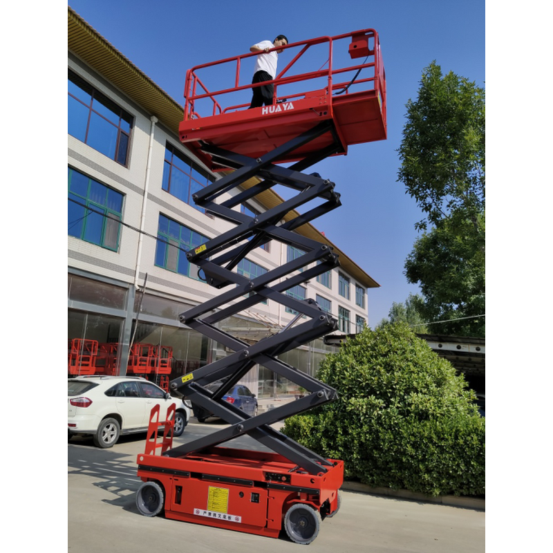 Electric Scissor Lift Supplier - 6m to 18m 500kg 1 Ton Work Platform Wholesale