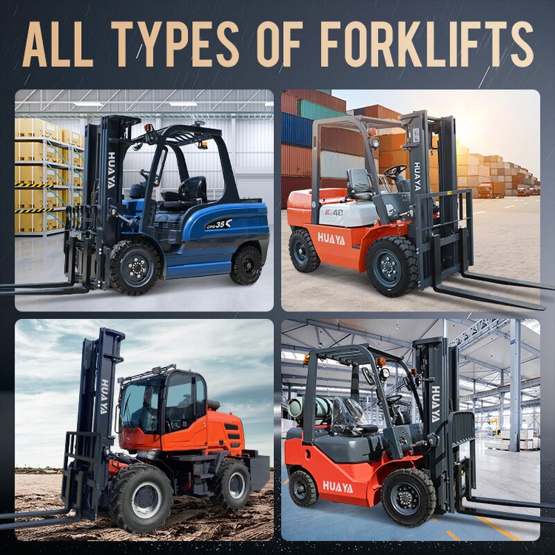 Diesel Forklift Manufacturer - 3 to 5 Ton EPA Eur5 Engine Off Road