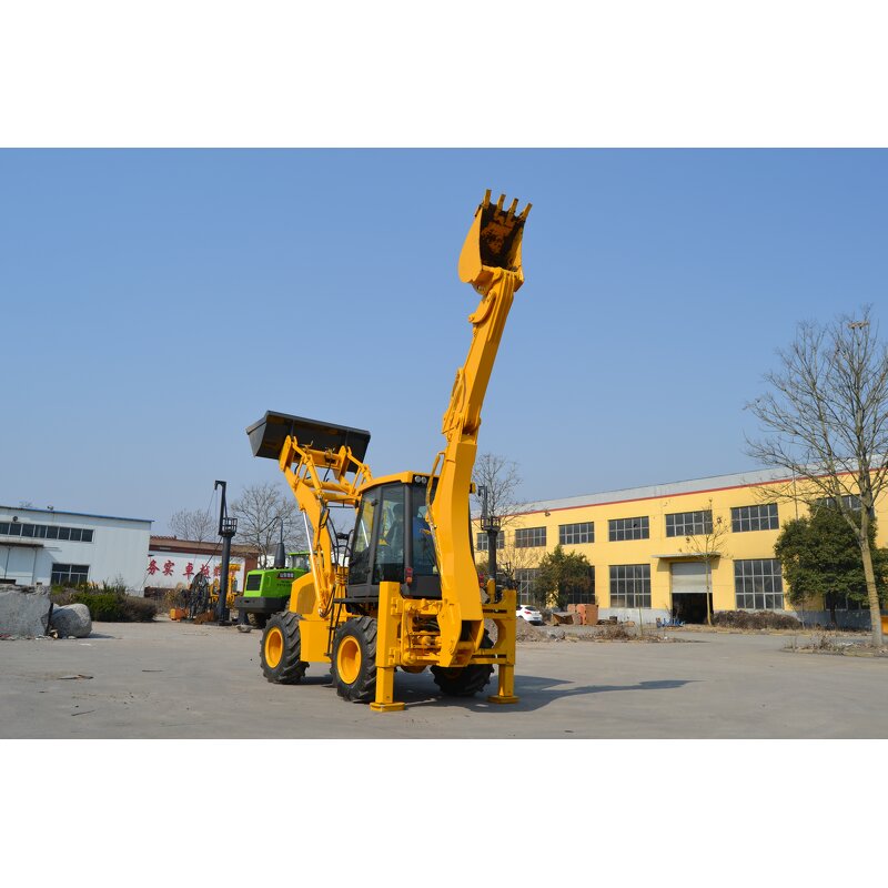 Backhoe Loader Factory - 1 to 3 Ton Versatility EPA Eur5 Engine Outdoor