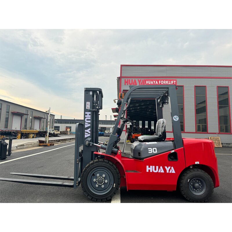 All Terrain Forklift Truck Factory - 3 to 5 Ton Diesel Farm Fully Hydraulic 4x4