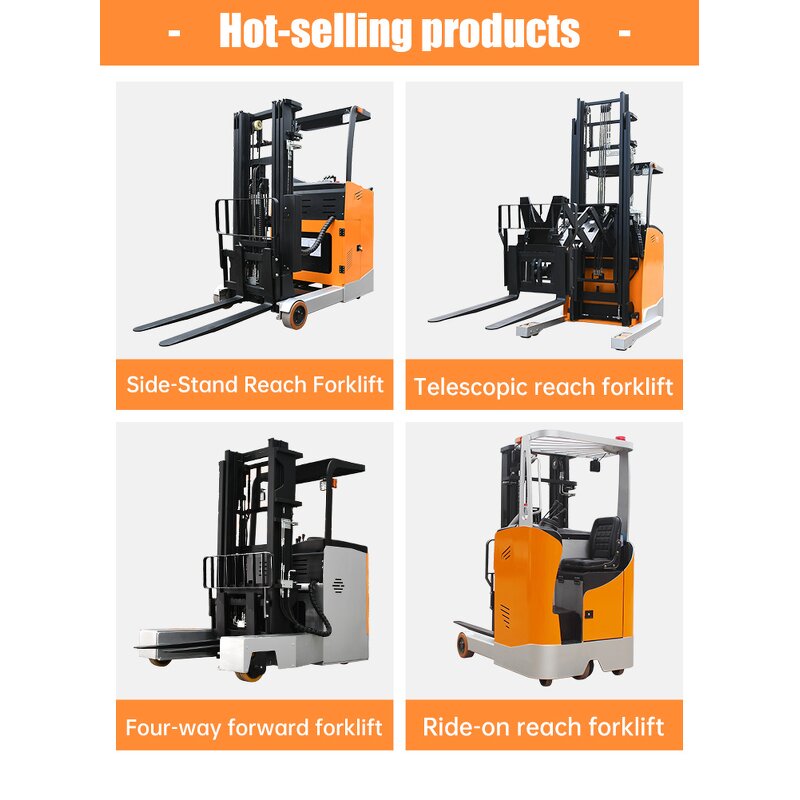 Reach Truck Forklift Manufacturer - 1 to 3 Ton High Quality Lithium Battery
