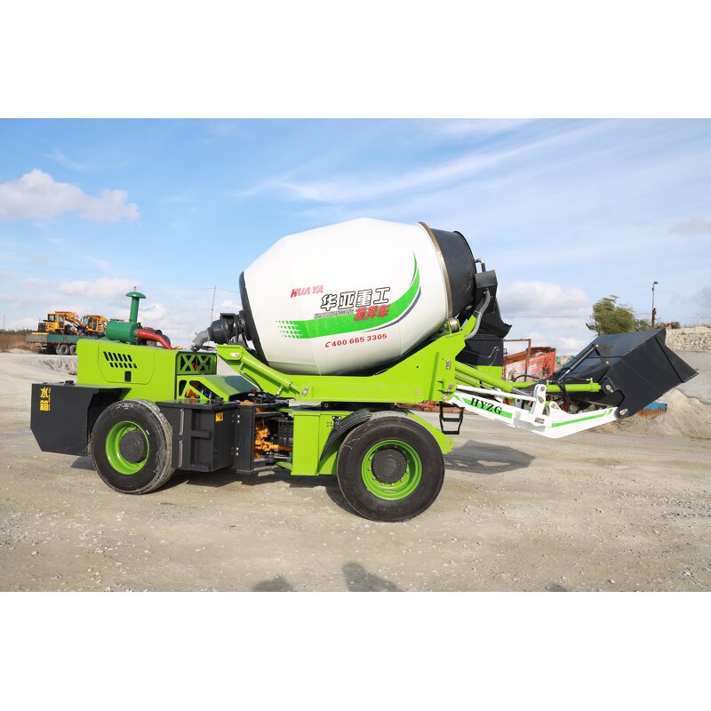 Self-Loading Concrete Mixer Truck Supplier - 1m³-5m³ Four Wheel Drive Durable