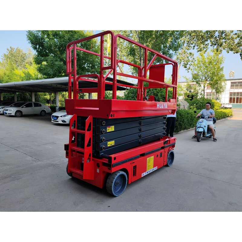 Scissor Lift Factory - 6m-18m High Security Dual Motors Full Rise Efficient