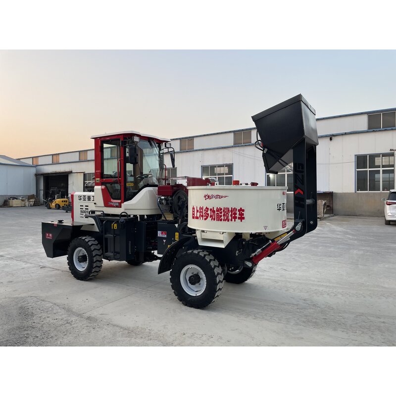 Concrete Mixer Truck Supplier - 1.2M³ 1.5M³ Flat Truck Euro5 Engine CE