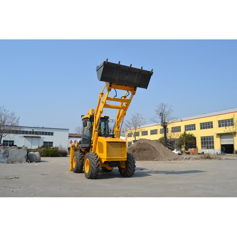 Backhoe Loader Factory - 1 to 3 Ton Versatility EPA Eur5 Engine Outdoor