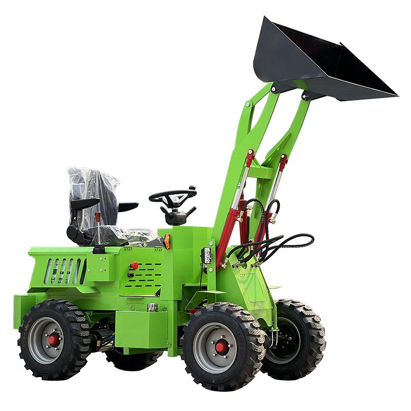 Mini Electric Front End Loader Supplier - HUAYA 1 Ton Agricultural Earth Moving
