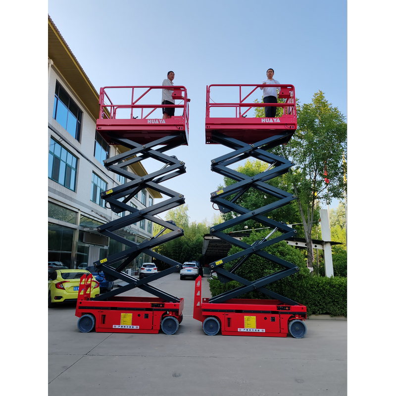 Self Propelled Scissor Lift Manufacturer - 500kg to 1000kg 8m-20m Outdoor High Stability