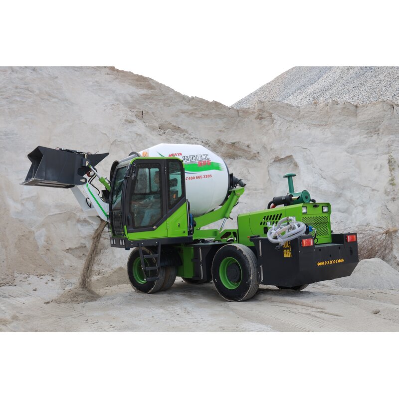 Self-Loading Concrete Mixer Truck Supplier - 1m³-5m³ Four Wheel Drive Durable