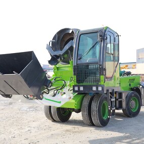 Self-Loading Concrete Mixer Truck Supplier - 1m³-5m³ Four Wheel Drive Durable