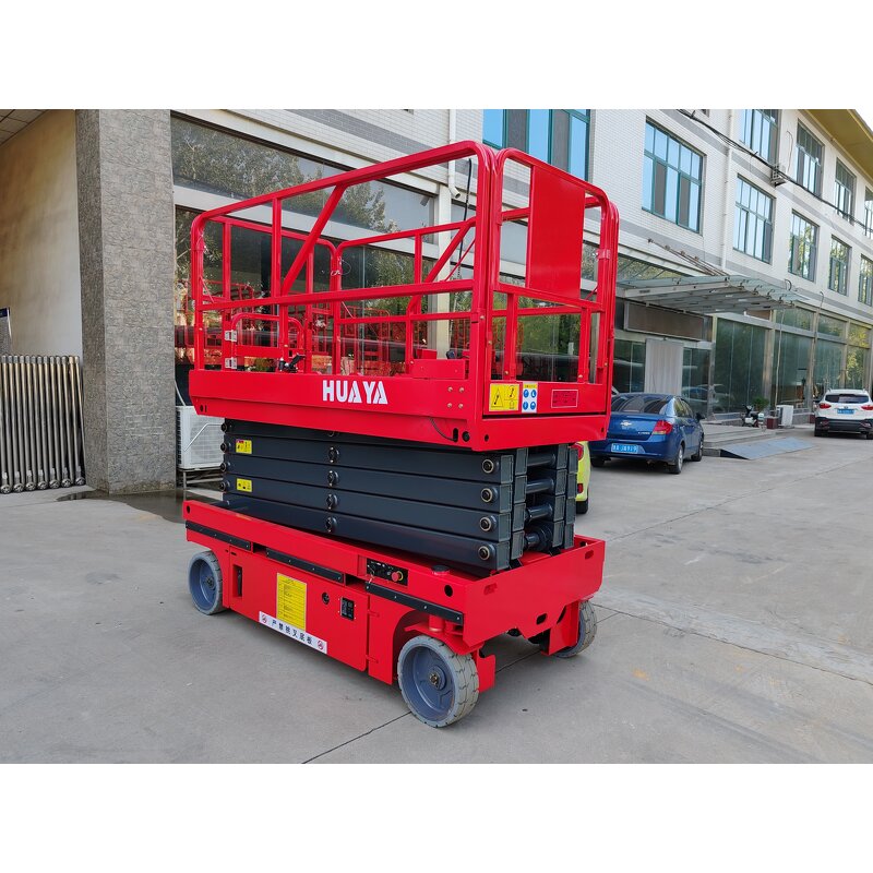 Scissor Lift Factory - 6m-18m High Security Dual Motors Full Rise Efficient