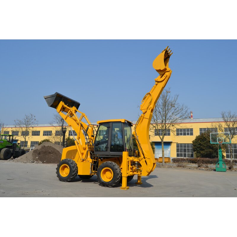 Backhoe Loader Factory - 1 to 3 Ton Versatility EPA Eur5 Engine Outdoor