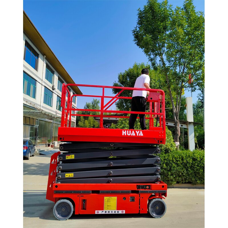 Mini Elevator Lift Supplier - 5-25M Electric Lifting Scaffold 350kg to 1 Ton