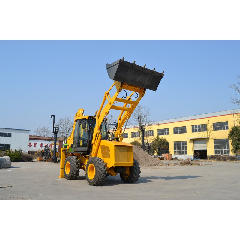Backhoe Loader Factory - 1 to 3 Ton Versatility EPA Eur5 Engine Outdoor