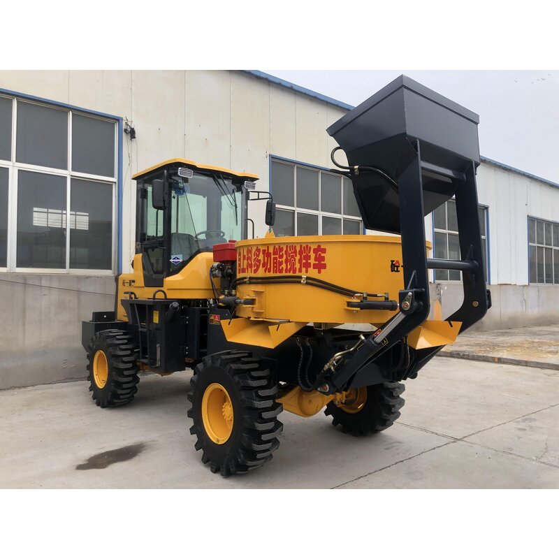 Compact Flat Mixer Truck Manufacturer - 1.2M³1.5M³ Euro5 Engine with Attachments