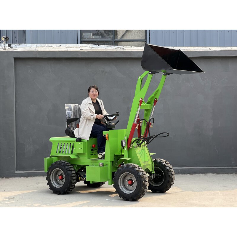 Mini Electric Front End Loader Supplier - HUAYA 1 Ton Agricultural Earth Moving