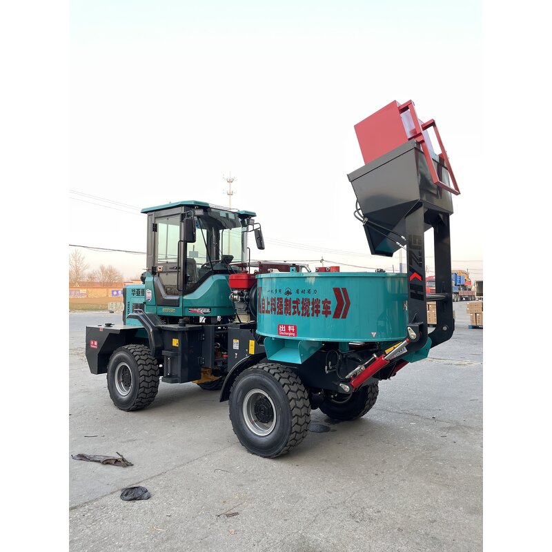 Heavy Duty Flat Mixer Truck Manufacturer - 1.2M³ 1.5M³ Euro5 Standard with Attachments