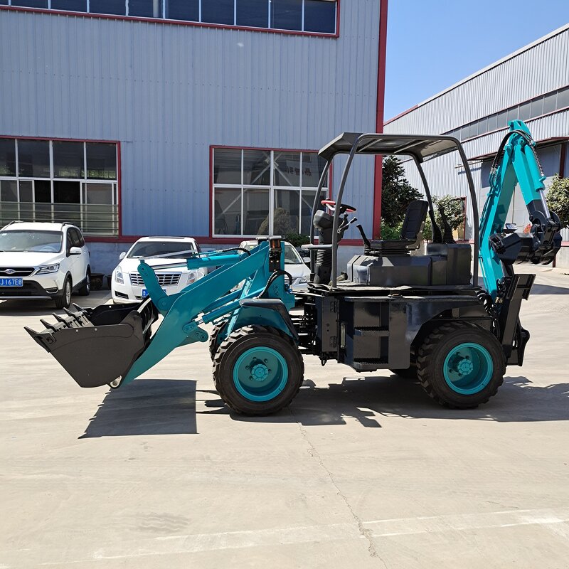 4x4 Backhoe Loader Manufacturer - 1 to 2 Ton Fully Hydraulic High Configuration CE