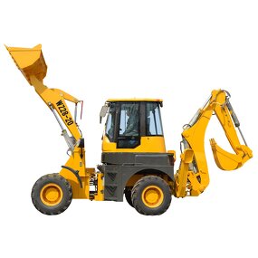 Backhoe Loader Supplier - 4x4 Brand New 1 to 4 Ton Japanese Engine Solid Tire
