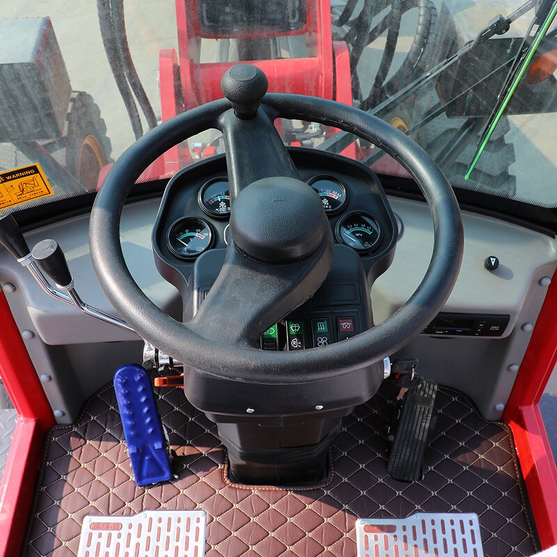 Telescopic Loader Factory - High Configuration 4x4 Japanese Engine Fully Hydraulic